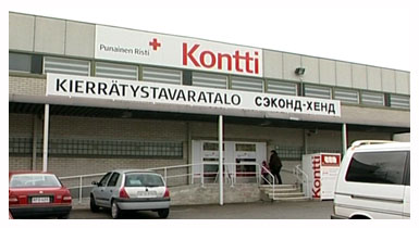 Kontti ulkoa (copyright YLE/videokuvaa)